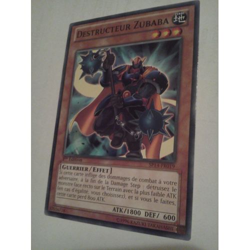 Destructeur Zubaba Sp14-Fr019 Commune - Yu-Gi-Oh