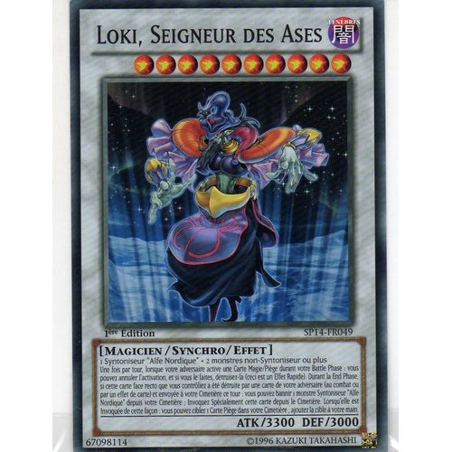 Loki, Seigneur Des Ases Sp14-Fr049 Commune - Yu-Gi-Oh