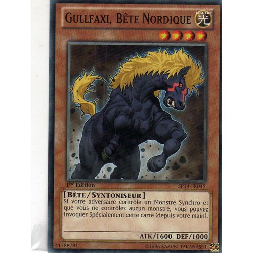 Gullfaxi, Bête Nordique Sp14-Fr045 Starfoil - Yu-Gi-Oh