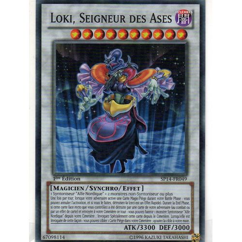 Loki, Seigneur Des Ases Sp14-Fr049 Starfoil - Yu-Gi-Oh