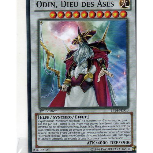 Odin, Dieu Des Ases Sp14-Fr050 Commune - Yu-Gi-Oh