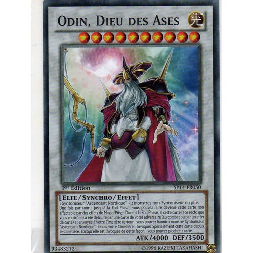 Odin, Dieu Des Ases Sp14-Fr050 Starfoil - Yu-Gi-Oh