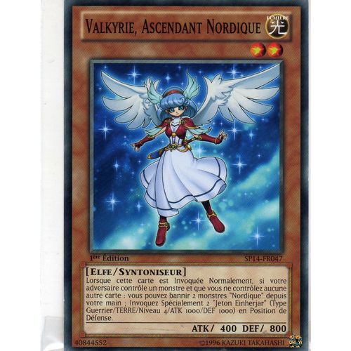 Valkyrie, Ascendant Nordique Sp14-Fr047 Commune - Yu-Gi-Oh