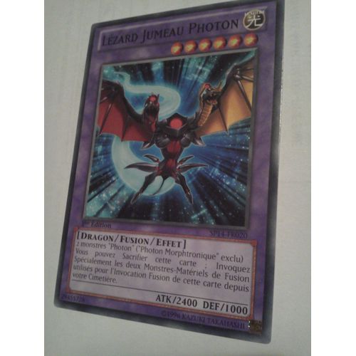 Lézard Jumeau Photon Sp14-Fr020 Commune - Yu-Gi-Oh