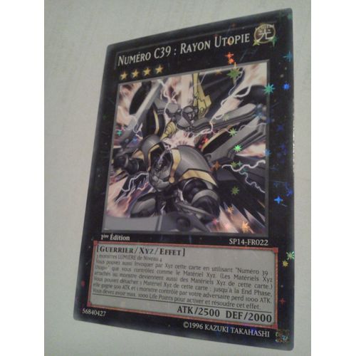 Numéro C39 : Rayon Utopie Sp14-Fr022 Starfoil - Yu-Gi-Oh