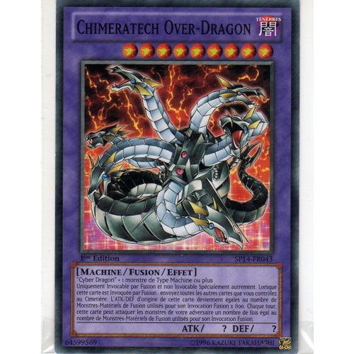 Chimeratech Over-Dragon Sp14-Fr043 Starfoil - Yu-Gi-Oh