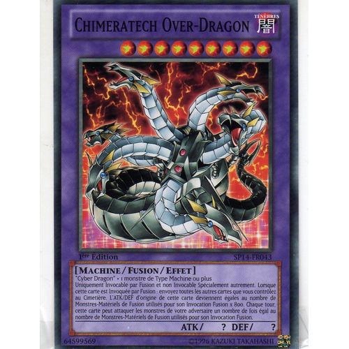 Chimeratech Over-Dragon Sp14-Fr043 Commune - Yu-Gi-Oh