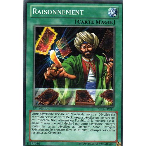 Raisonnement Sp14-Fr041 Starfoil - Yu-Gi-Oh