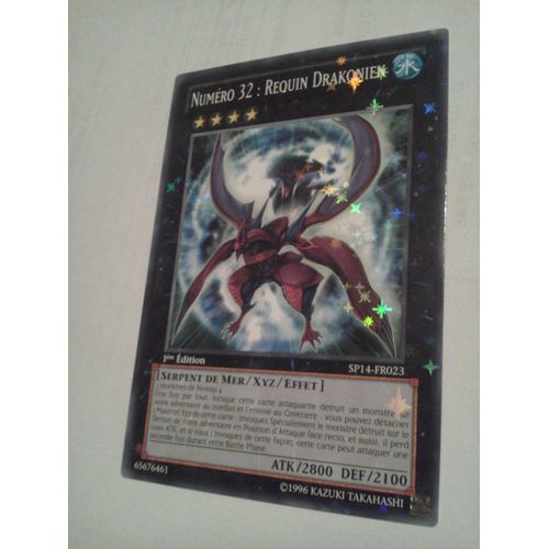 Numéro 32 : Requin Drakonien Sp14-Fr023 Starfoil - Yu-Gi-Oh