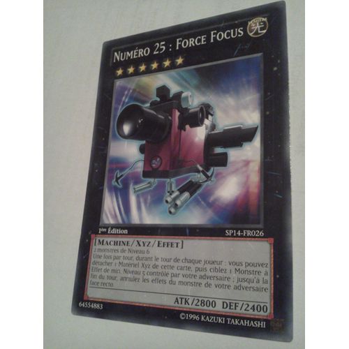 Numéro 25 : Force Focus Sp14-Fr026 Commune - Yu-Gi-Oh
