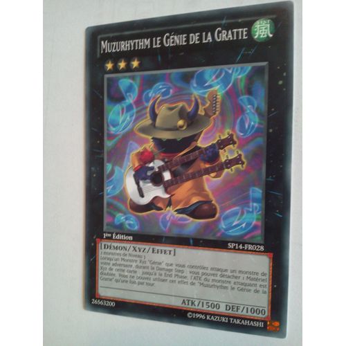 Muzurhythm Le Génie De La Gratte Sp14-Fr028 Commune - Yu-Gi-Oh