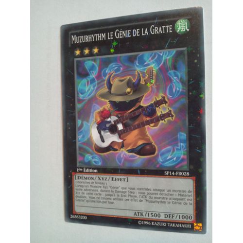 Muzurhythm Le Génie De La Gratte Sp14-Fr028 Starfoil - Yu-Gi-Oh