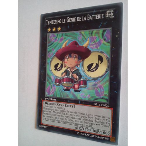 Temtempo Le Génie De La Batterie Sp14-Fr029 Commune - Yu-Gi-Oh