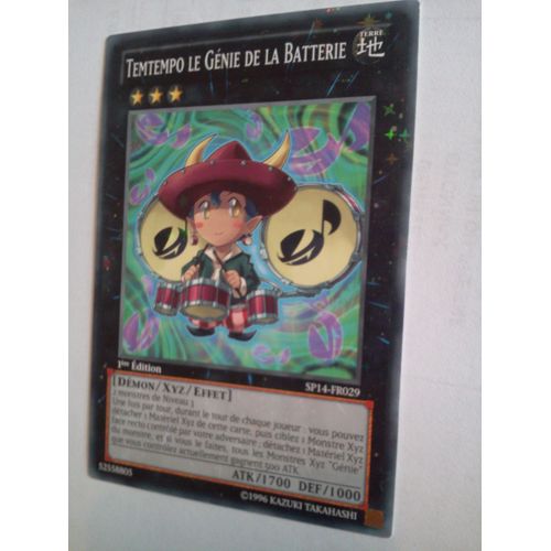 Temtempo Le Génie De La Batterie Sp14-Fr029 Starfoil - Yu-Gi-Oh