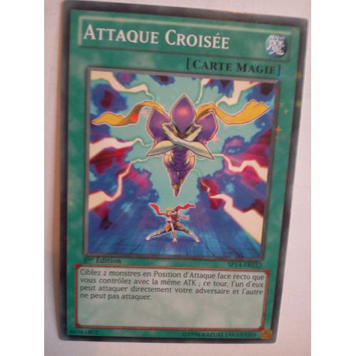 Attaque Croisée Sp14-Fr032 Starfoil - Yu-Gi-Oh