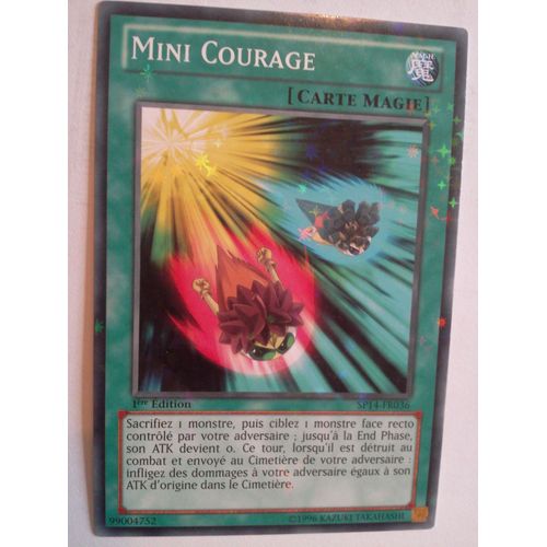 Mini Courage Sp14-Fr036 Starfoil - Yu-Gi-Oh