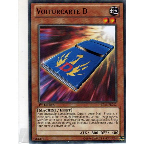 Voiturcarte D Sp14-Fr012 Commune - Yu-Gi-Oh