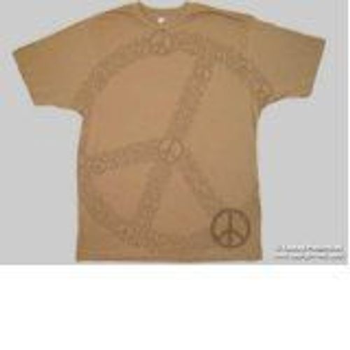 T-Shirt Lots Of Peace - Homme - Medium - Import Direct Usa