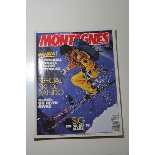 Montagnes Magazine  N° 146 : Special Ski De Rando
