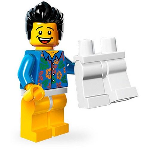Minifigurine Serie 12 LEGO Movie N°13 Where are my pants? Guy