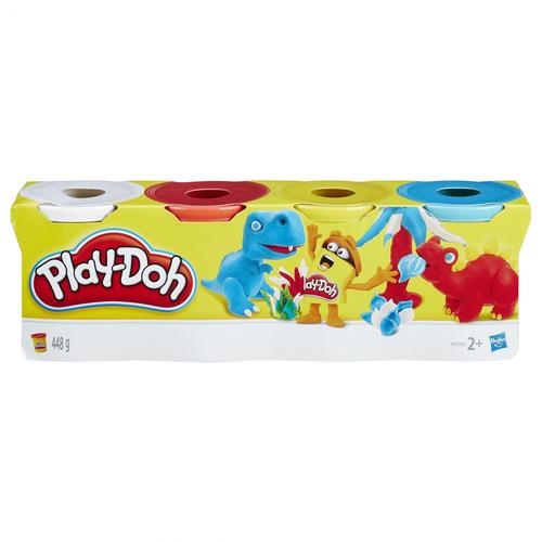 Hasbro Play-Doh Pack De 4 Pots De Pâte À Modeler Play-Doh De Couleurs Classiques