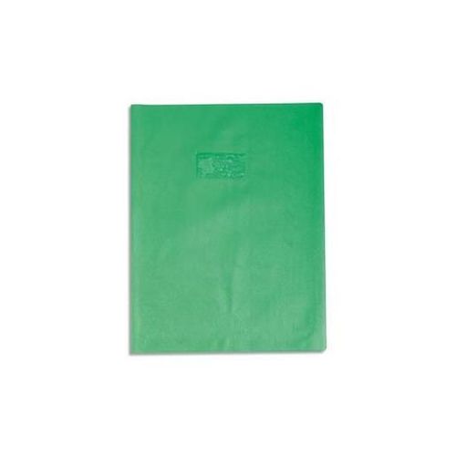 Clairefontaine  Protège-Cahier Grain Cuir 20/100ème 24x32 Vert Clair