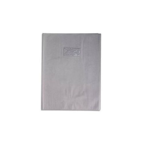 Clairefontaine  Protège-Cahier Grain Cuir 20/100ème 24x32 Gris