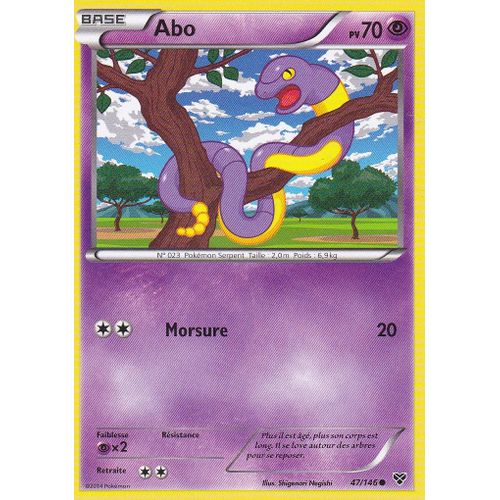 Carte Pokemon - Abo - 47/146 - Edition X Et Y -