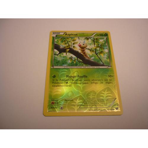 Carte Pokemon Francaise Reverse Serie Xy Aspicot 3/146