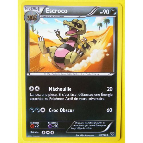 Escroco  -  X Y  -  70/146
