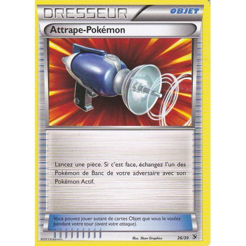 Carte Pokemon - Dresseur Objet - Attrape-Pokemon - 36/39 - Bienvenue A Kalos - Edition X Et Y -