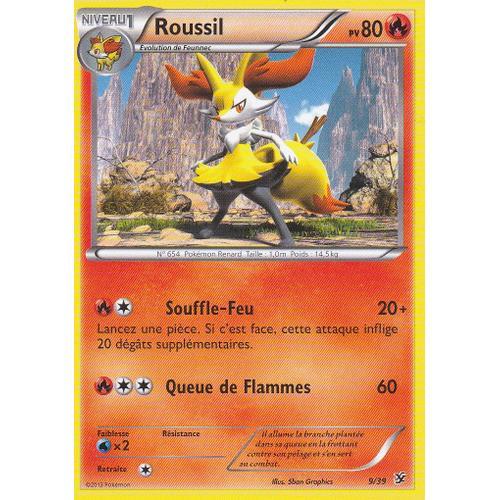 Carte Pokemon - Roussil - 9/39 - Bienvenue A Kalos - Edition X Et Y -