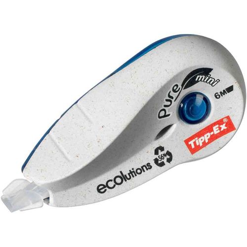 Tipp-Ex Rouleau Correcteur Pure Mini Ecolutions 5 Mm X 6 M Blanc