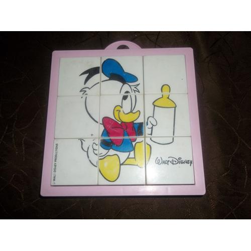 Puzzle Donald Plastique 9 Pieces