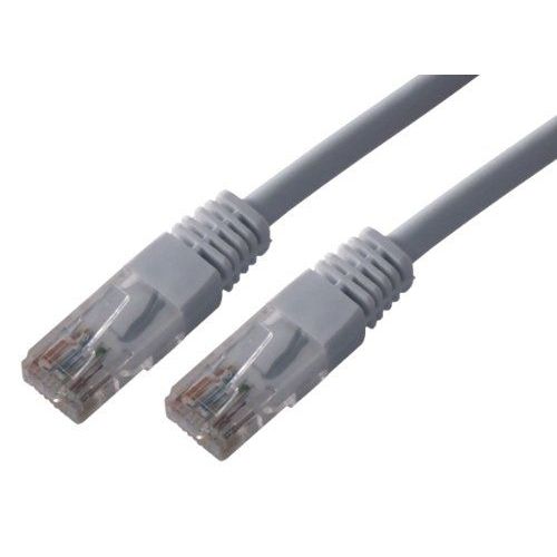 MCL Samar Eco - Cordon de raccordement - RJ-45 (M) pour RJ-45 (M) - 50 cm - UTP - CAT 5e - moulé, bloqué - gris