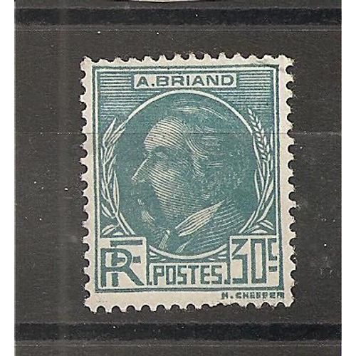 291 (1933) Aristide Briand N* (Côte 20e) (1012-2)