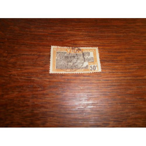 Timbre Du Togo N°136 Y&t. (1924). Le Cacauyer