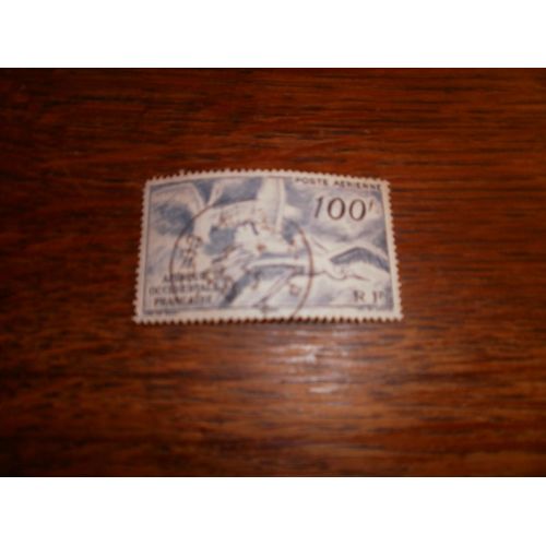 Timbre D'afrique Occidentale Française N°13 ;P.A. (1947).  Cigognes.