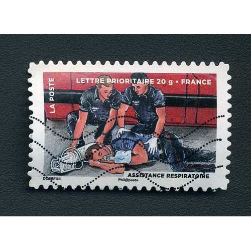 Timbre France Année 2013 Oblitéré Le Timbre Fête L'air - Assistance Respiratoire