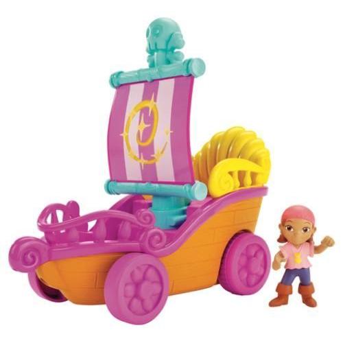 Jake & les terres jamais Pirates - Voile N Roll Izzy bateau - Fisher-Price