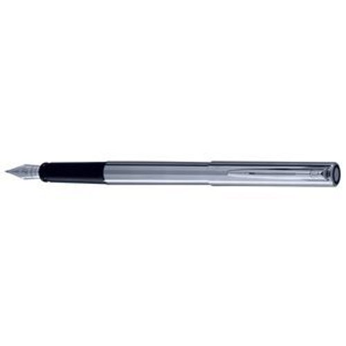 Waterman - Graduate: Stylo Plume Chrome , Plume Acier De Taille Fine, Livré E...