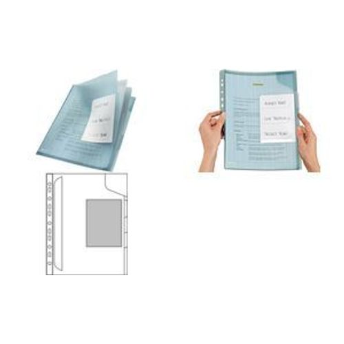 Leitz 47290035 Sachet De 3 Chemises À Onglets A4 Bleu