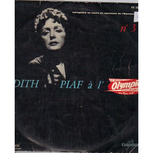 Edith Piaf A L'olympia