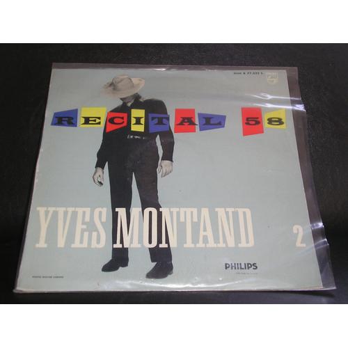 ALBUM DISQUE VINYLE-YVES MONTAND-33 TOUR 33T-JE SOUSSIGNé-CBS