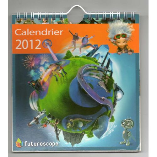 Calendrier Futuroscope 20121