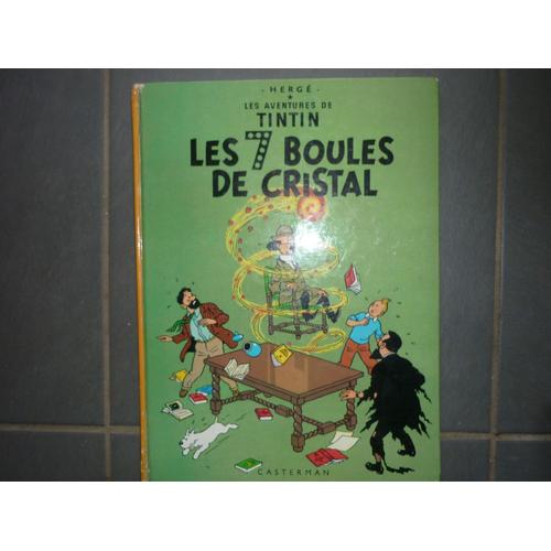 Tintin Les 7 Boules De Cristal