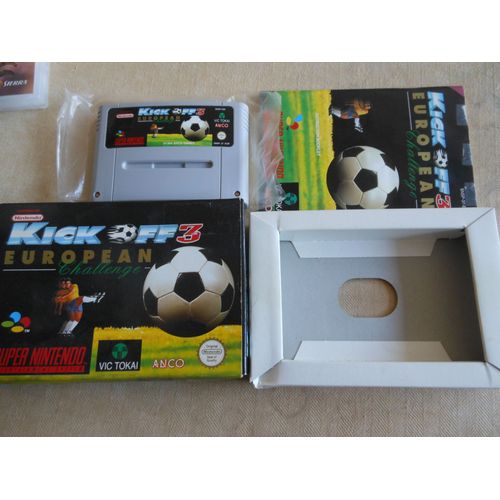 Kick Off 3 - European Challenge Snes Super Nintendo