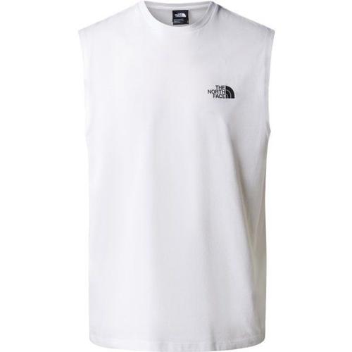 Simple Dome Tank Débardeur Taille Xxl, Blanc