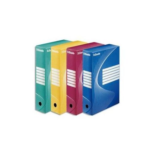 Esselte Esd L/10 Bte Arch Boxy D8cm Ass 128403