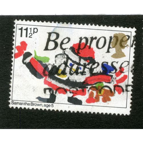 Timbre Oblitéré Grande Bretagne, Samantha Brown, Age 5, 11 1/2p